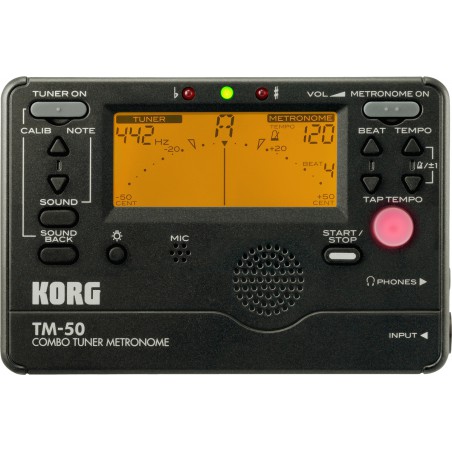 ACCORDEUR METRONOME KORG TM60 NOIR