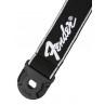 SANGLE FENDER ATTACHES RAPIDES NOIR LOGO FENDER BLANC