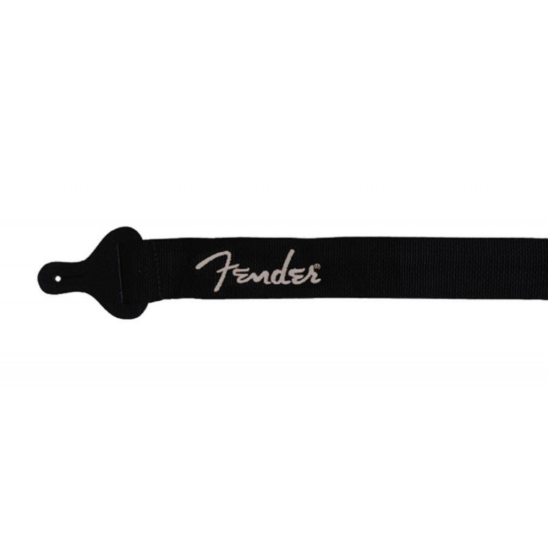 SANGLE FENDER NOIR LOGO FENDER GRIS