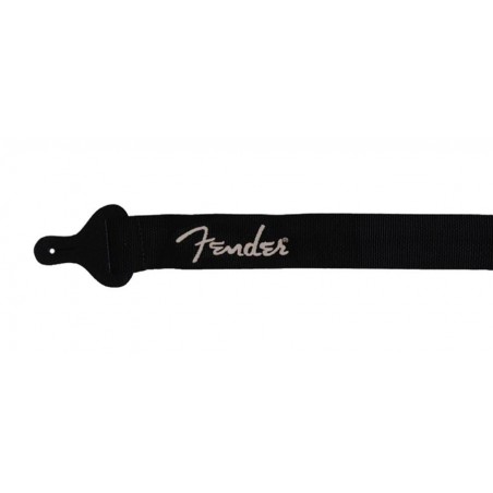 SANGLE FENDER NOIR LOGO FENDER GRIS