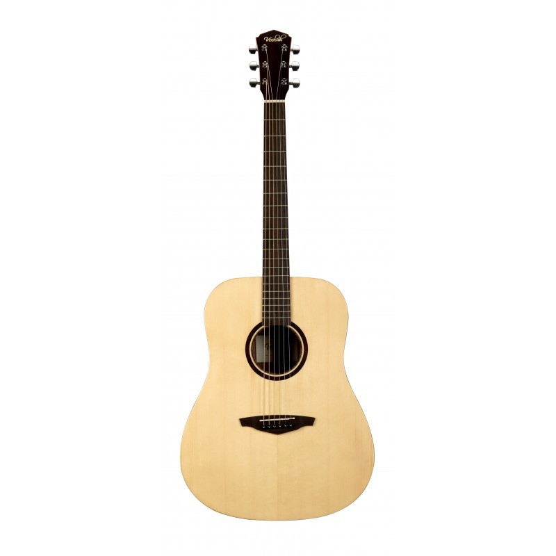 GUITARE VEELAH FOLK V1D NATUREL MASSIVE