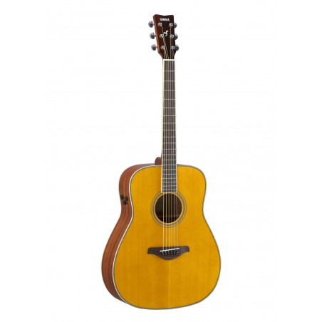 GUITARE YAMAHA TRANSACOUSTIC FOLK VINTAGE TINTORED