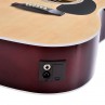 GUITARE YELLOWSTONE DREAD CTW E/A DNCE NT