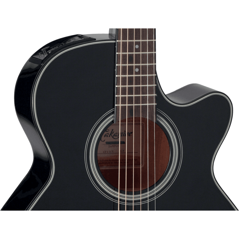 GUITARE FOLK TAKAMINE G15 DREAD CTW ELECTRO NOIR 