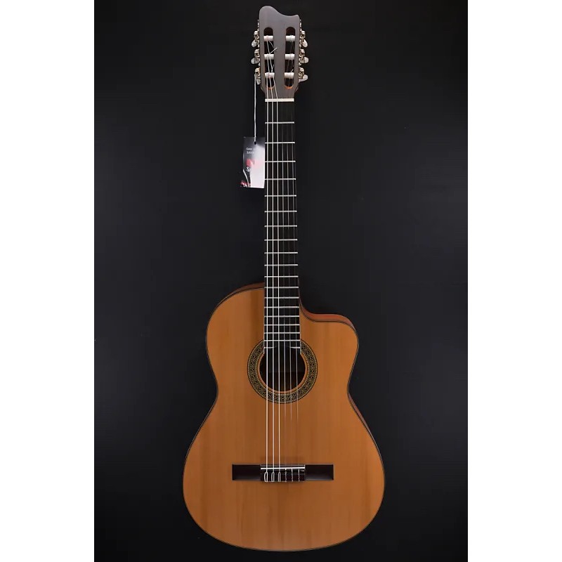 GUITARE AMANO CEDRE ELECTRO ACAJOU 3C-CE