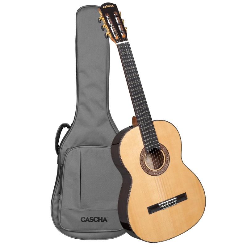 GUITARE CASCHA PERFORMER SERIES SOLID AVEC HOUSSE CGC310