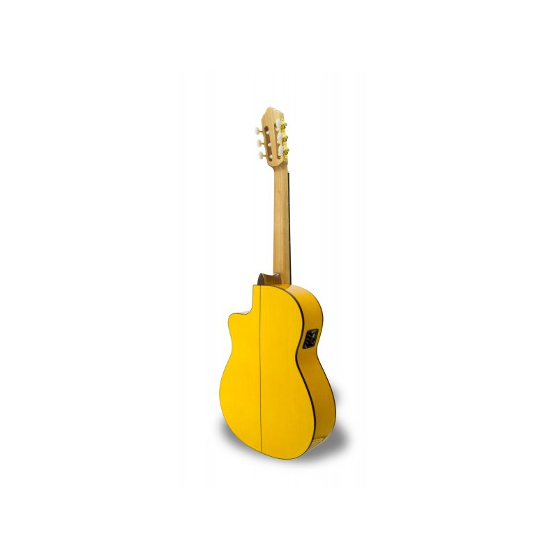 GUITARE CARVALHO FLAMENCA 5F CW E/A