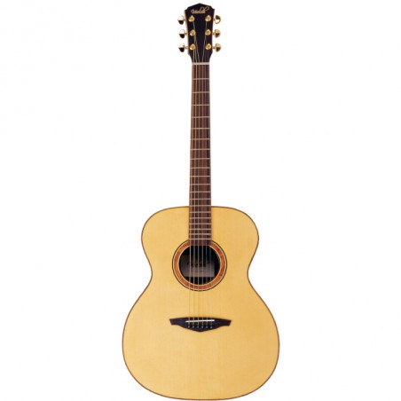 GUITARE VEELAH FOLK V5-OM NATUREL MASSIVE