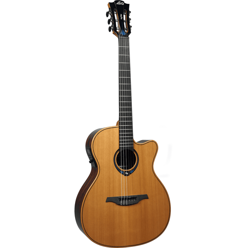 GUITARE LAG TRAMONTANE HYVIBE NYLON 15 