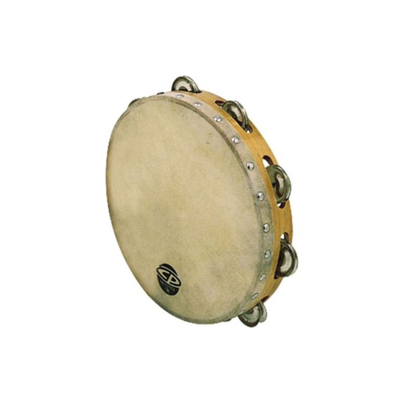 TAMBOURIN BOIS SIMPLE CYMBALETTES CP379