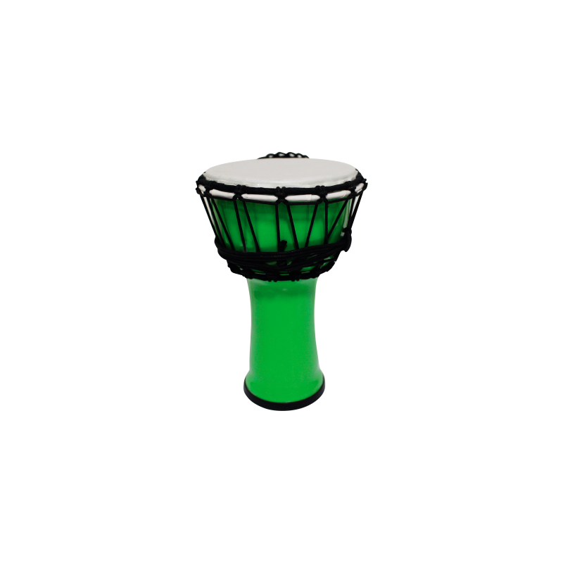 DJEMBE TANGA PVC 7" VERT FLUO