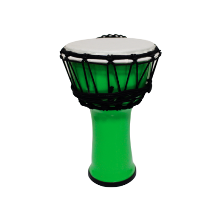 DJEMBE TANGA PVC 7" VERT FLUO