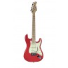 GUITARE ELECTRIQUE PRODIPE JUNIOR FIESTA RED + HOUSSE