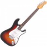 GUITARE ELECTRIQUE ENCORE STRAT SUNBURST E6SB