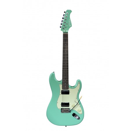 GUITARE ELECTRIQUE PRODIPE SURF GREEN ST2HRASG