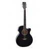 GUITARE YELLOWSTONE ELECTRO BLACK MJCE BK