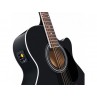 GUITARE YELLOWSTONE ELECTRO BLACK MJCE BK