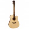 GUITARE FOLK BEAUMONT E/A CTW NATUREL DG80CEN