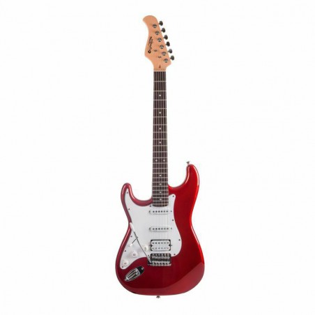 GUITARE ELECTRIQUE PRODIPE CANDY RED GAUCHER ST83 CAR 