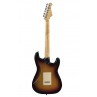 GUITARE ELECTRIQUE PRODIPE SUNBURST GAUCHER ST80LHMA SUNB 