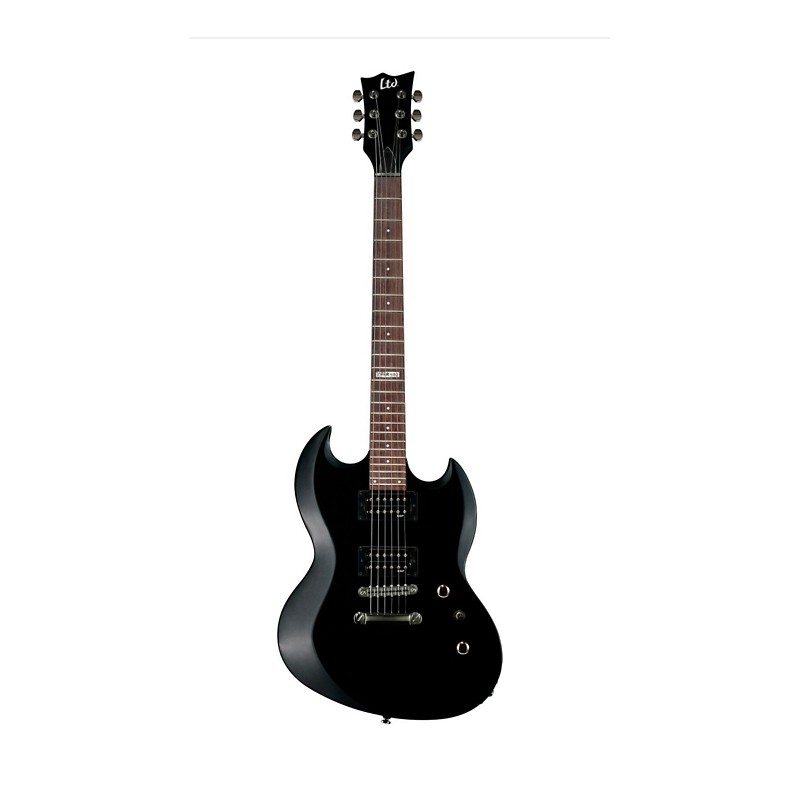 GUITARE LTD ELECTRIQUE VIPER 10 BLACK GES VIPER10KIT BLK