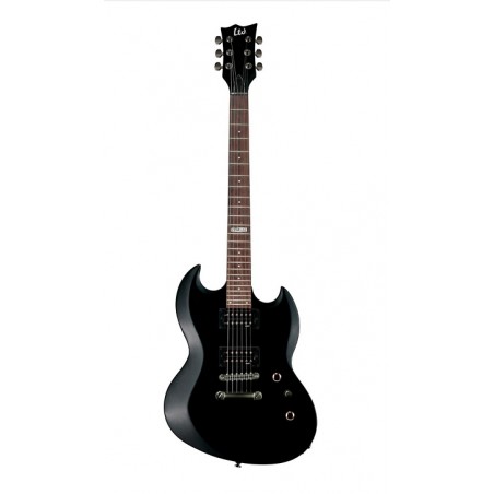 GUITARE LTD ELECTRIQUE VIPER 10 BLACK GES VIPER10KIT BLK