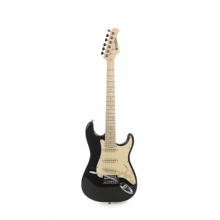 GUITARE ELECTRIQUE PRODIPE JUNIOR NOIR + HOUSSE