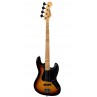 GUITARE BASSE ELECTRIQUE PRODIPE 4 CORDES SUNBURST 