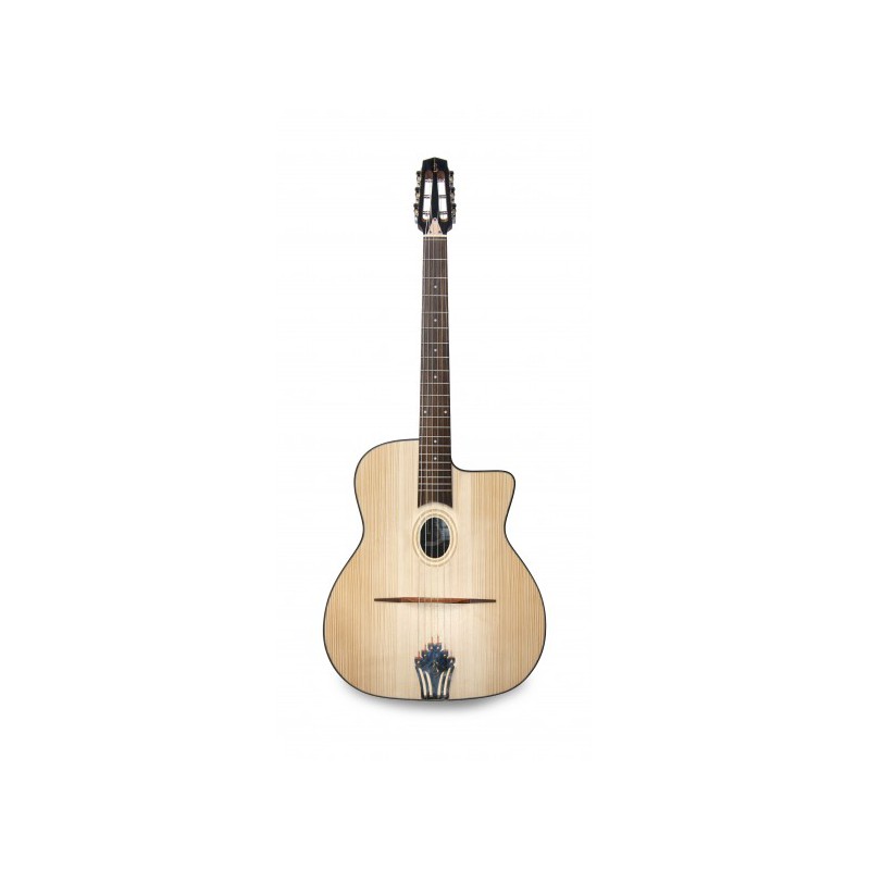 GUITARE MANOUCHE CARVALHO PETITE BOUCHE NOYER JM200 WLN