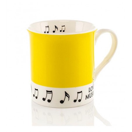 MUG LITTLE SNORING COLOUR BLOCK JAUNE 