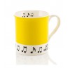 MUG LITTLE SNORING COLOUR BLOCK JAUNE 