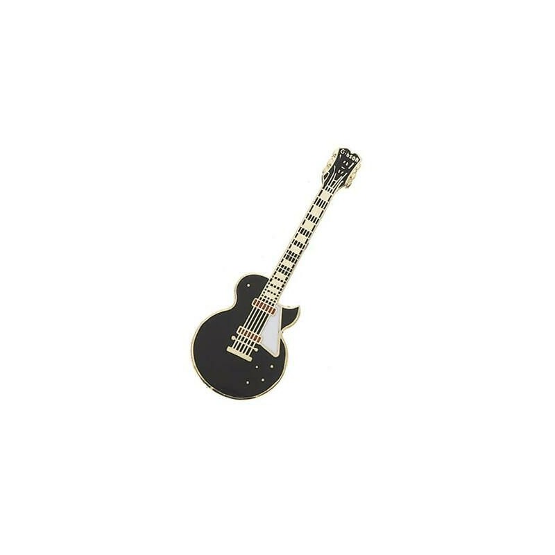 PIN'S E-GUITAR LES PAUL NOIRE P0069