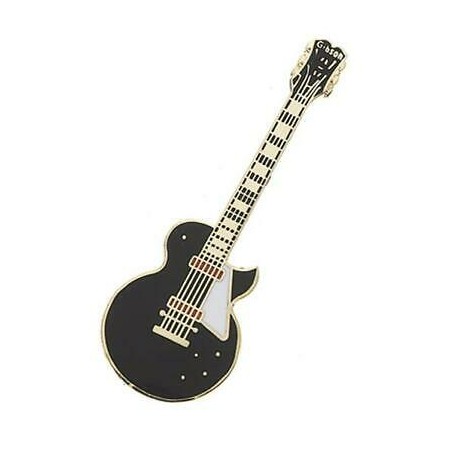 PIN'S E-GUITAR LES PAUL NOIRE P0069