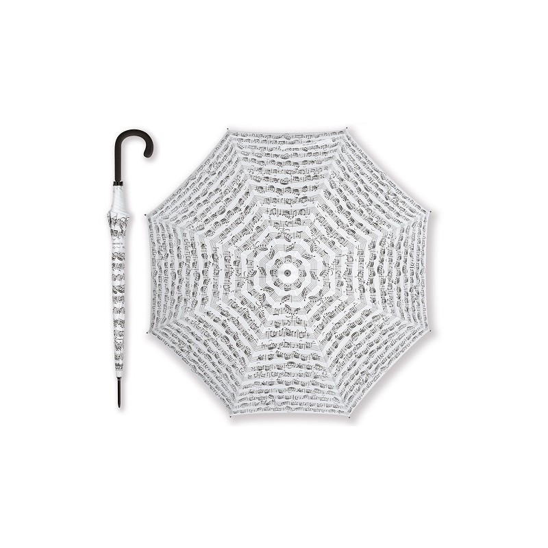 PARAPLUIE GRAND MODELE BACH BLANC T332