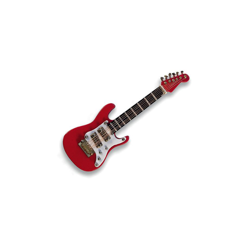 PIN'S 3D GUITARE ELECTRIQUE ROUGE