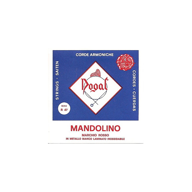 JEU MANDOLINE DOGAL FILET PLAT MARCHIO ROSSO 