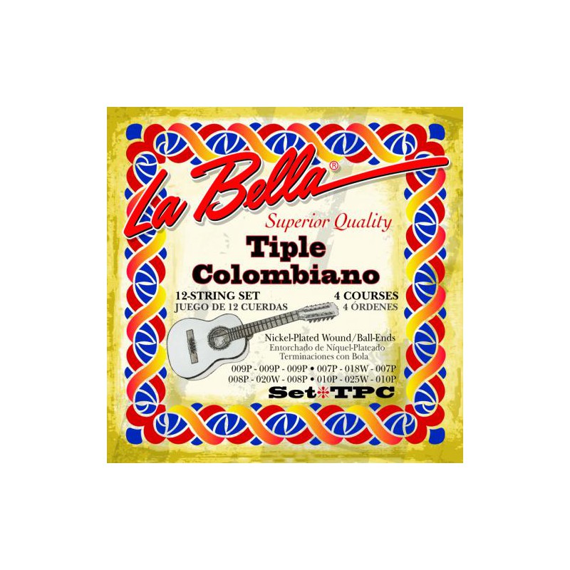 LABELLA TIPLE COLOMBIANO 12 CORDES TPC