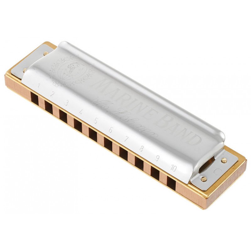 HARMONICA HOHNER MARINE BAND 10TR FA DIATONIQUE 203