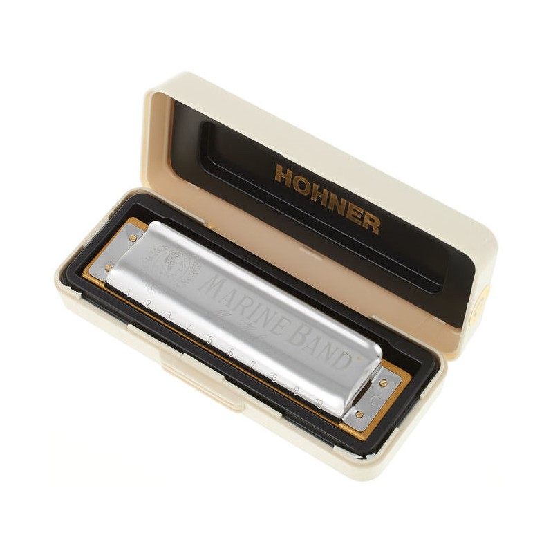 HARMONICA HOHNER MARINE BAND 10TR FA DIATONIQUE 203