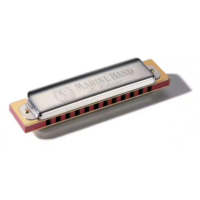 HARMONICA HOHNER MARINE BAND 12TR SOL DIATONIQUE 364/24 G