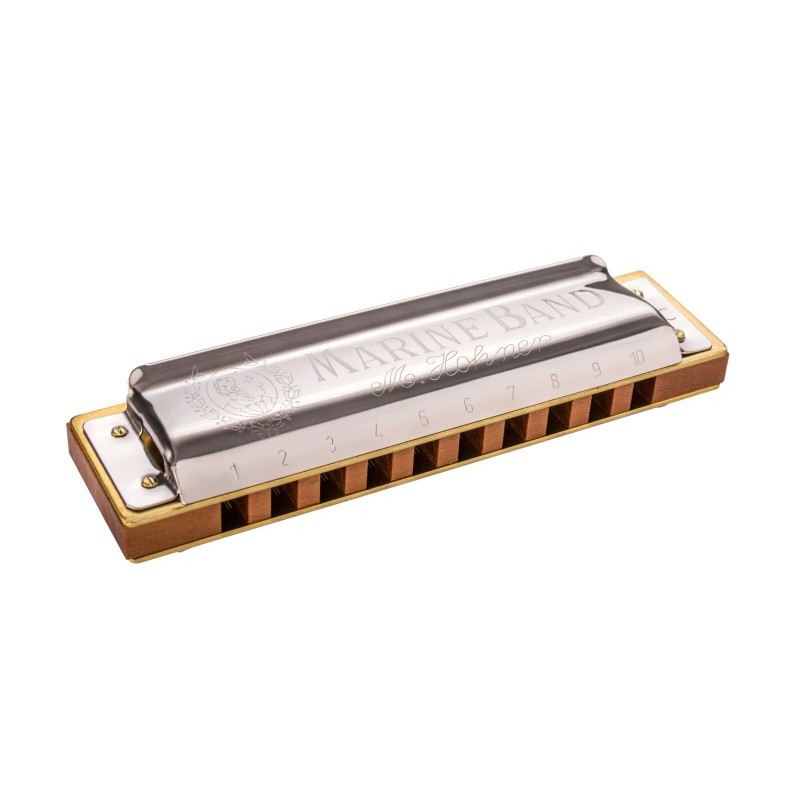 HARMONICA HOHNER MARINE BAND 10TR LA NAT MIN 1896/20