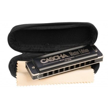 HARMONICA CASCHA BLUES MASTER EDITION DIATONIQUE EN DO 10 TROUS HH2058