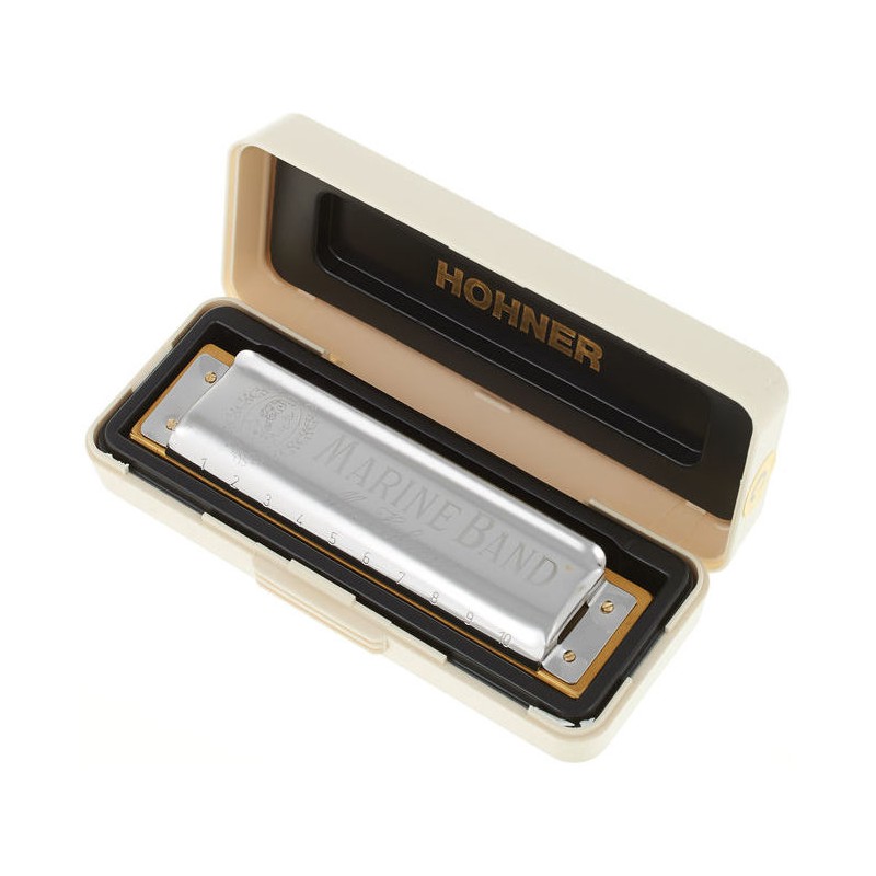 HARMONICA HOHNER MARINE BAND 10TR SOL DIATONIQUE 204