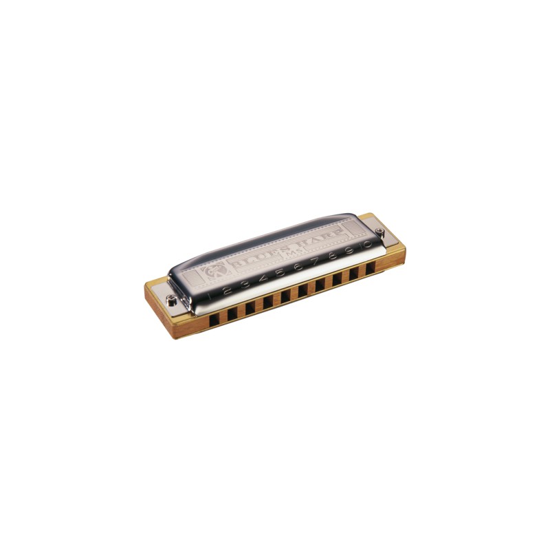 HARMONICA HOHNER MS BLUES HARP SIB DIATONIQUE 532/20 172