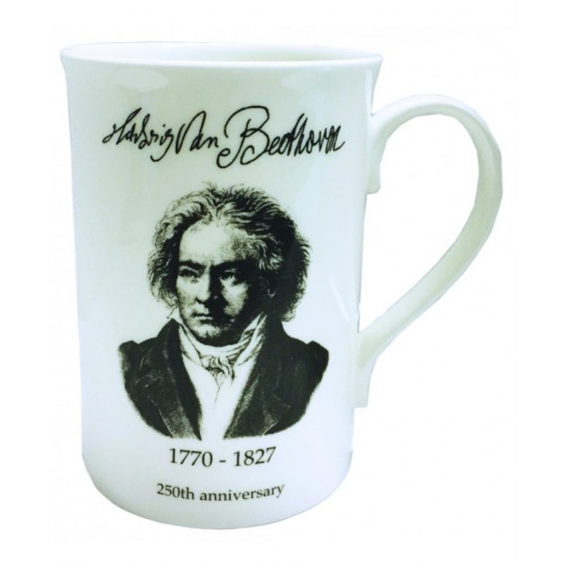 MUG BEETHOVEN 250TH MUSIC GIFT UK BCM01