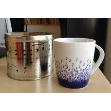 MUG WATER MUSIC BOITE METAL MG204