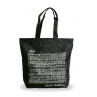 SAC EN TOILE BEETHOVEN NOIR ANSES LONGUES T1062