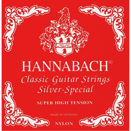 HANNABACH SILVER ROUGE SUPER HIGH TENSION 6 MI 8156SHT