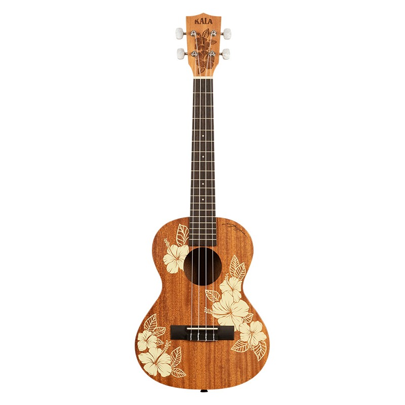 UKULELE KALA TENOR MAORI HIBISCUS MAHOGANY