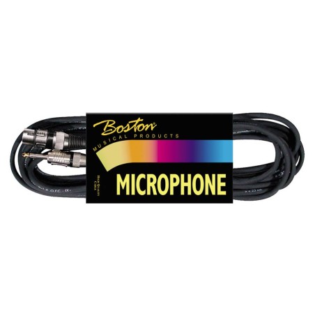 CABLE BOSTON MICROPHONE 10M XLR FEMME + 1 JACK 